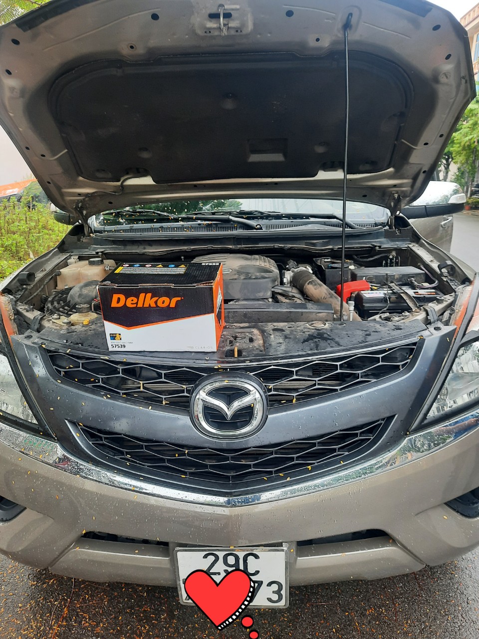 Minh Anh - Thay ắc quy xe Mazda BT50 tận nơi, uy tín tại Thái Bình