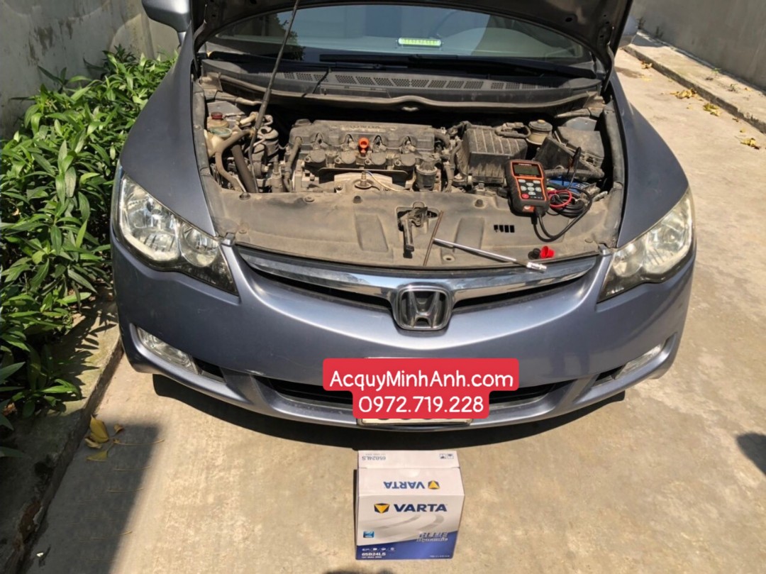 Lắp đặt tận nơi, bảo hành uy tín cho ắc quy xe HONDA