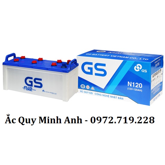 Ắc quy GS N120 (12V - 120Ah)