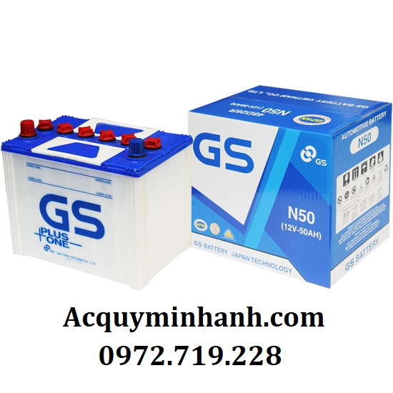 Ắc quy GS N50 (12V - 50Ah)