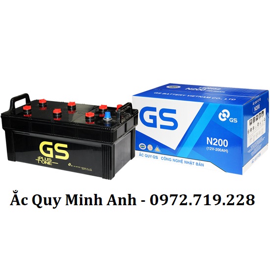Ắc quy GS N200 (12V - 200Ah)