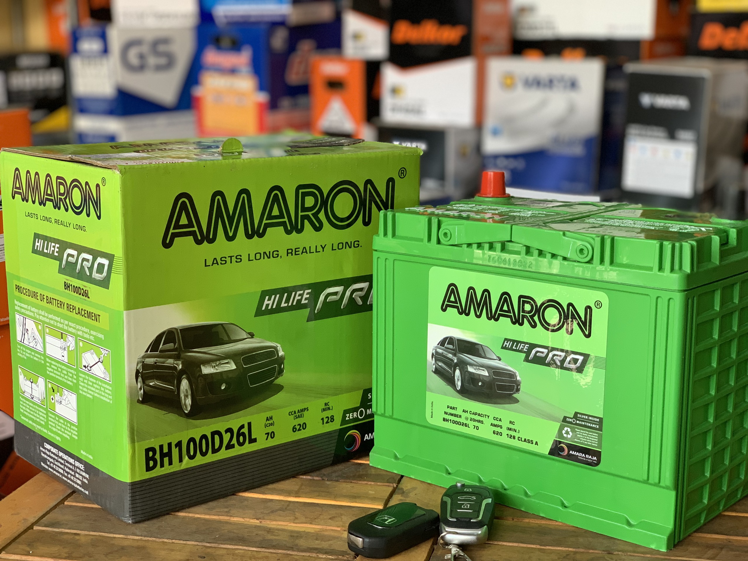 Minh Anh - Ắc quy Amaron Mã 100D26L (70AH) tốt nhất cho xe Kia Carens Minh Anh - Ắc quy Amaron Mã 100D26L (70AH) tốt nhất cho xe Kia Carens