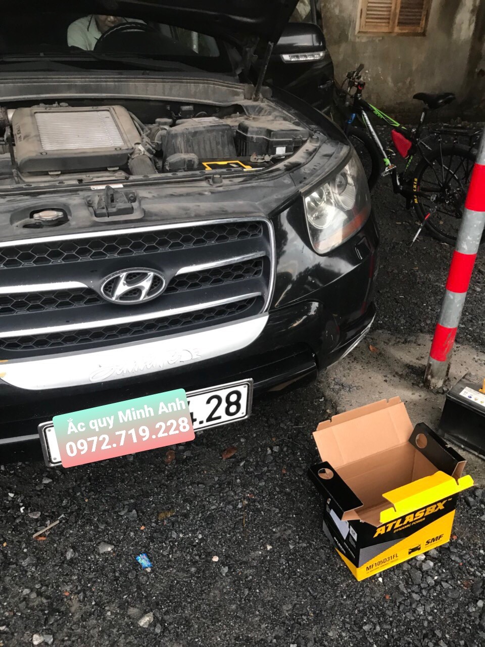 Cứu hộ ắc quy xe Huyndai nhanh nhất tại Thái Bình Cứu hộ ắc quy xe Huyndai nhanh nhất tại Thái Bình