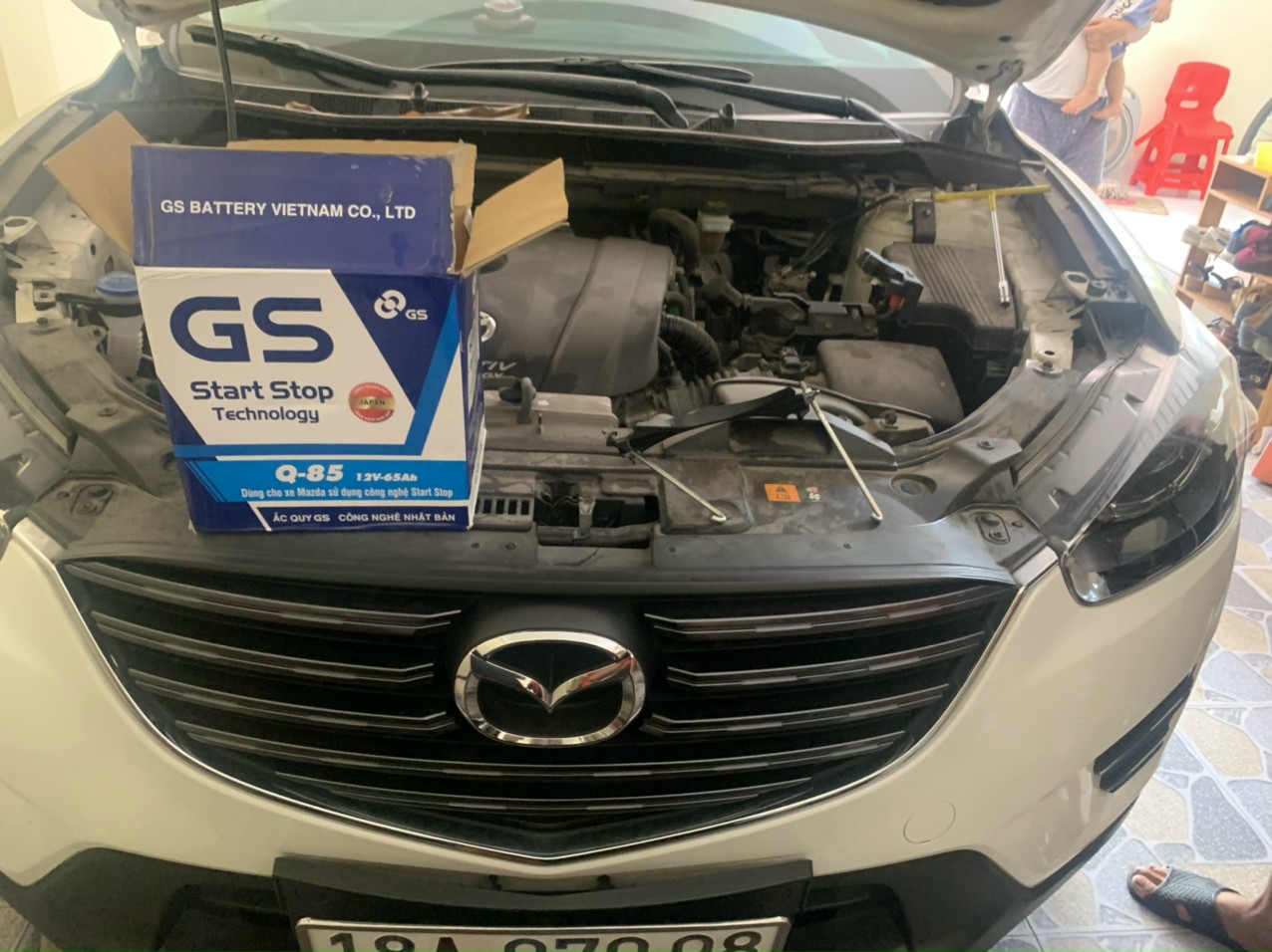 GS Q85 - Ắc quy xe Mazda 3 chính hãng, giá tốt tại Thái Thụy GS Q85 - Ắc quy xe Mazda 3 chính hãng, giá tốt tại Thái Thụy
