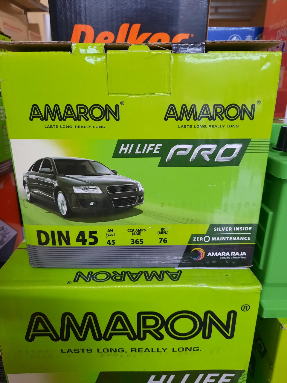 Thay ắc quy xe Toyota Cross sử dụng ắc quy Amaron DIN 45 Thay ắc quy xe Toyota Cross sử dụng ắc quy Amaron DIN 45