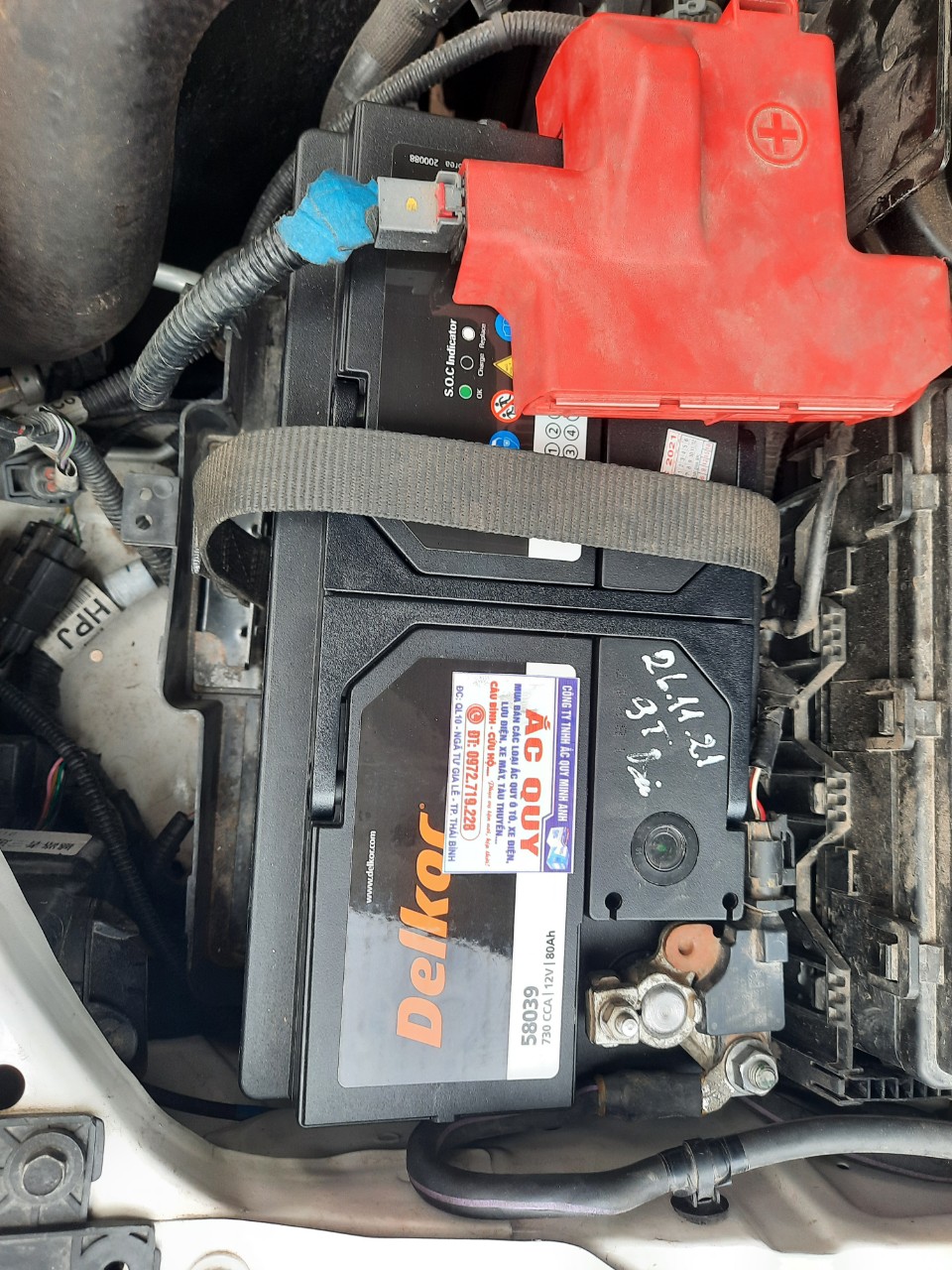 Minh Anh - Thay ắc quy xe Ford Ranger tận nơi tại Thái Bình Minh Anh - Thay ắc quy xe Ford Ranger tận nơi tại Thái Bình