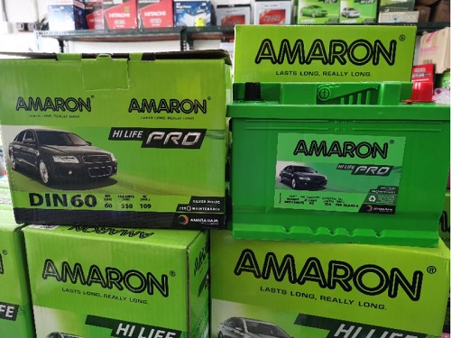 Ắc Quy Amaron Din 60 chính hãng, phù hợp thay thế cho xe Kia Seltos Ắc Quy Amaron Din 60 chính hãng, phù hợp thay thế cho xe Kia Seltos