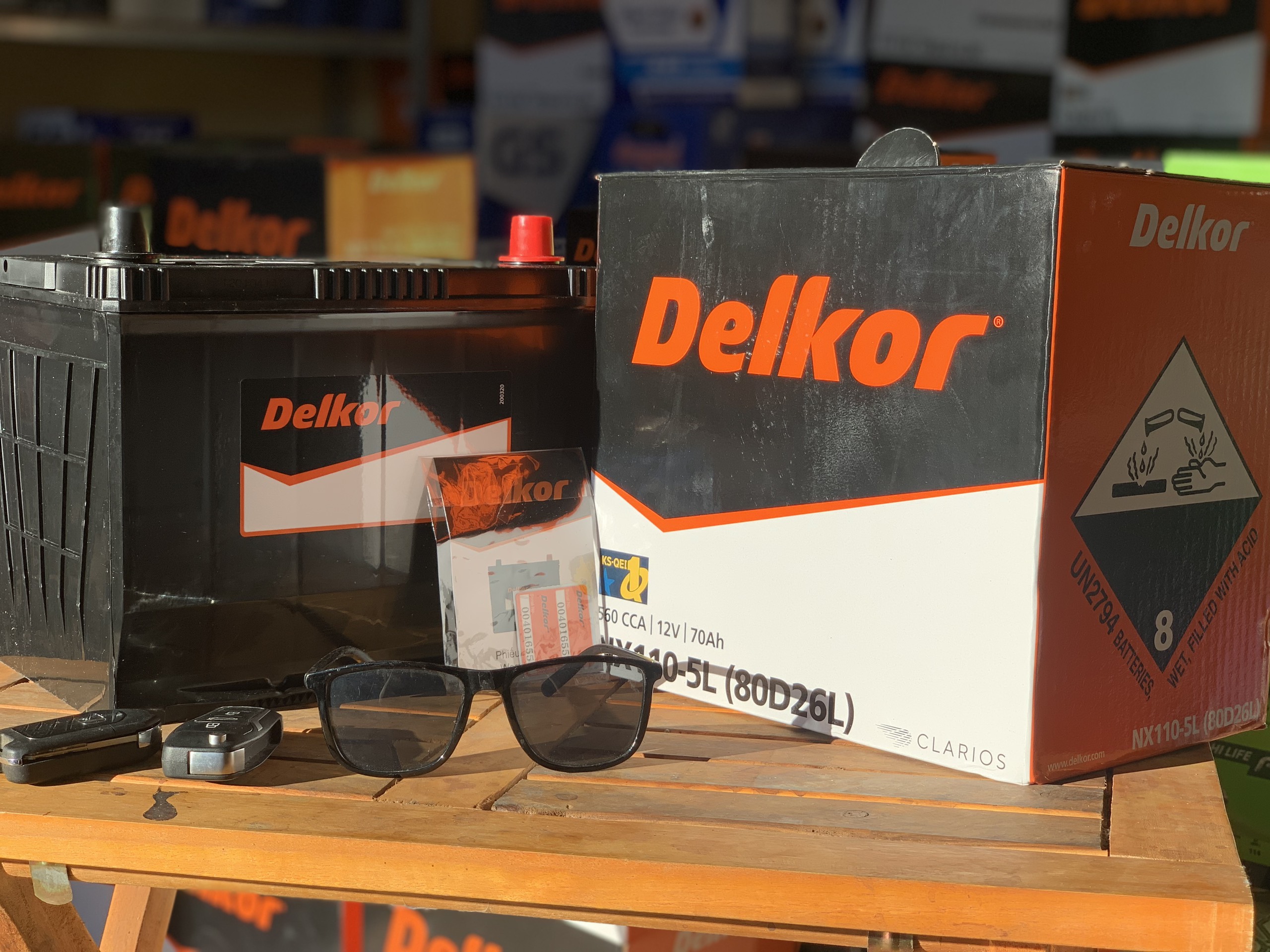 Ắc quy Delkor mã bình 80D26L phù hợp cho xe Kia Rondo Ắc quy Delkor mã bình 80D26L phù hợp cho xe Kia Rondo