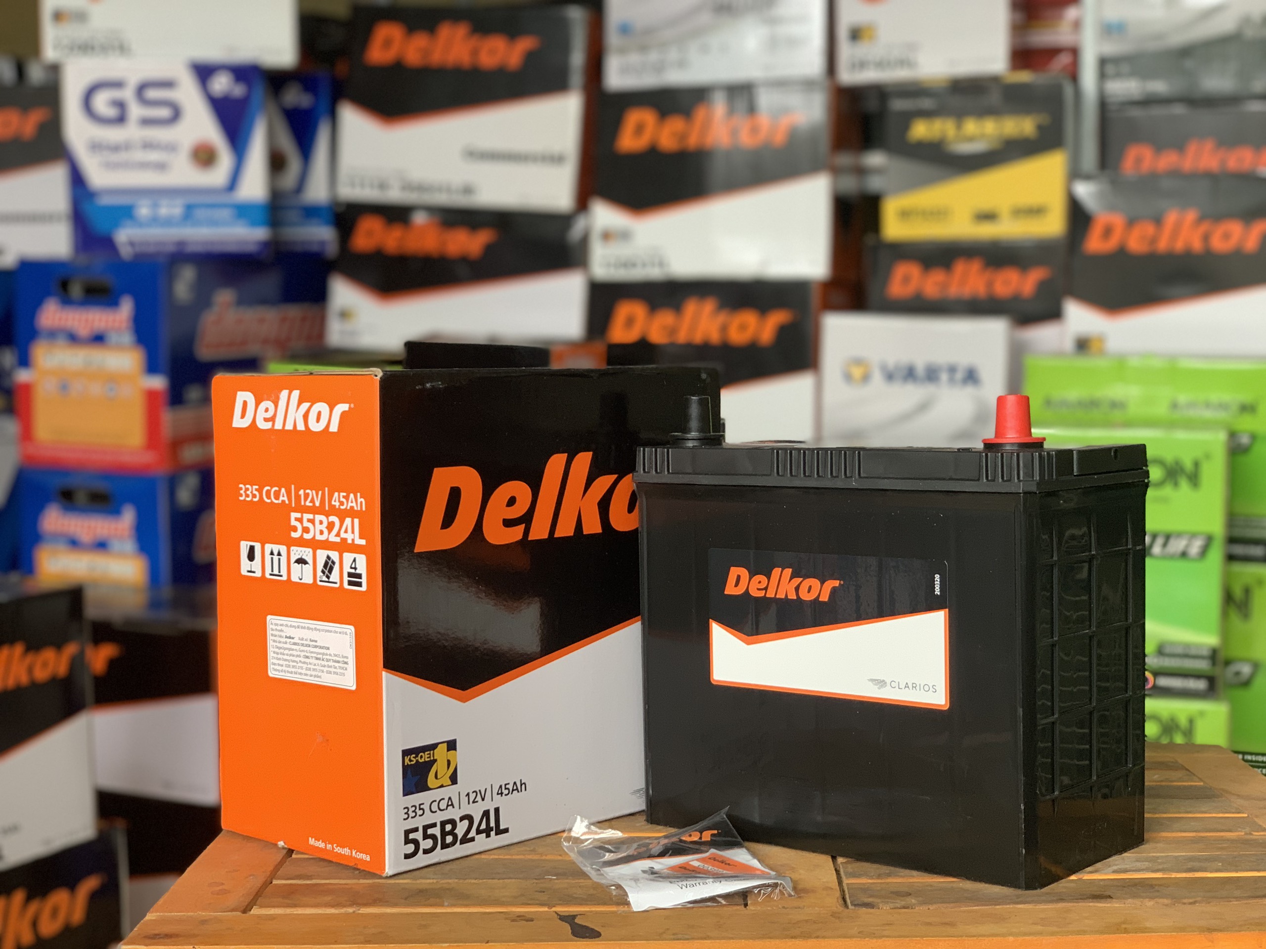 Ắc Quy Delkor- Phù hợp cho xe Toyota Veloz Ắc Quy Delkor- Phù hợp cho xe Toyota Veloz