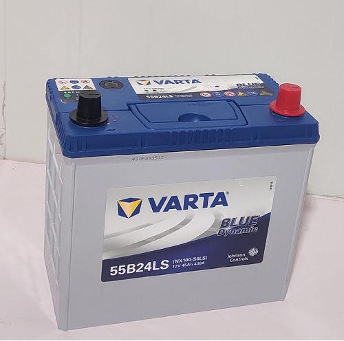 Ắc quy Varta 55B24LS thay thế phù hợp cho xe Toyota Vios Ắc quy Varta 55B24LS thay thế phù hợp cho xe Toyota Vios