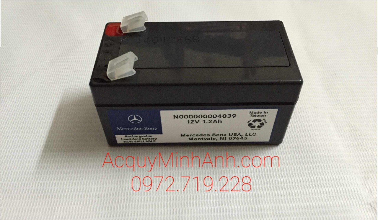 Ắc quy phụ Mercedes N000000004039 12V- 1.2