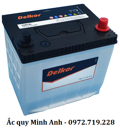 Ắc quy DELKOR 55D23R (12V - 60Ah)