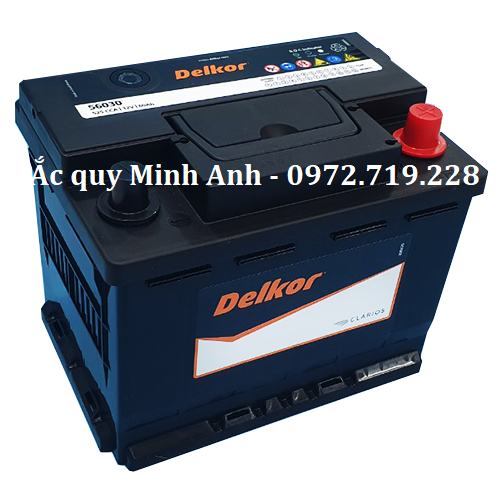 Ắc quy DELKOR DIN 56030 (12V - 60AH)